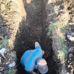 El Ooapas da mantenimiento a fuga de agua potable en la esquina del Hospital